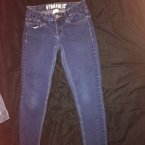 Hydraulic skinny jeans